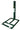 JUEGO POSTES TENIS TRASLADABLES CUADRADOS 80X80MM 1