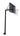 JUEGO CANASTAS ANTIVANDALICAS MINIBASKET NEW TUBO 114 MM LACADA -INCLUYE AROS, REDES Y TABLEROS- 3