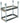 JGO CANASTAS ANTIVANDALICAS MINIBASKET NEW TUBO 114 MM GALVANIZADAS -INCLUYE AROS, REDES Y TABLEROS- 2
