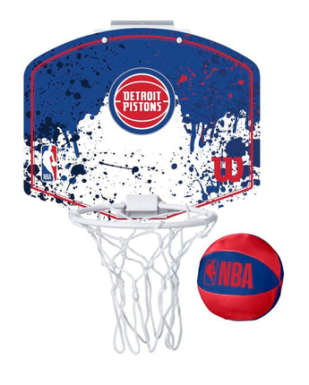 SET MINICANASTA WILSON TEAM MINI HOOP NBA PISTONS 1