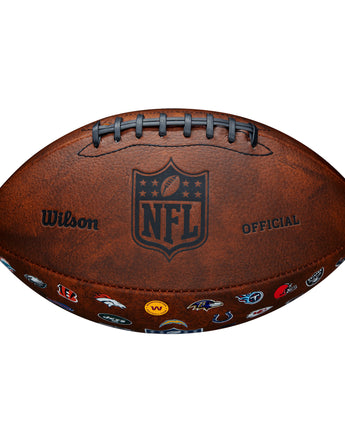 BALÓN FÚTBOL AMERICANO WILSON NFL OFF THROWBACK 32 TEAM 1