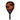 PALA PÁDEL SOFTEE RAZE EVOLUTION ORANGE CARBONO 3