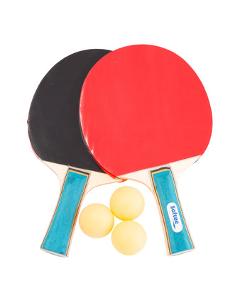 SET 2 PALAS Y 3 BOLAS PING PONG EQSI 2