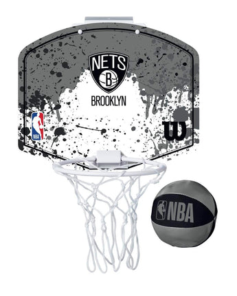 SET MINICANASTA WILSON TEAM MINI HOOP NBA NETS 1