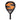 PALA PÁDEL SOFTEE RAZE EVOLUTION ORANGE CARBONO 1