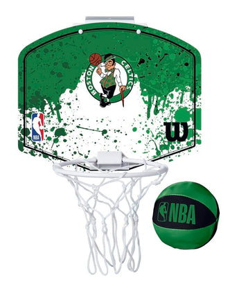 SET MINICANASTA WILSON NBA TEAM MINI HOOP CELTICS 1