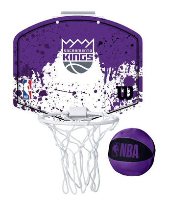 SET MINICANASTA WILSON NBA TEAM MINI HOOP KINGS 1