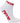 CALCETINES TOBILLEROS NOX BLANCO/ROJO 35-39