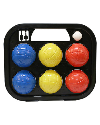 JUEGO 6 BOLAS PETANCA PVC 1