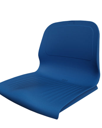 ASIENTO PVC CON RESPALDO SPARK CR M4 AZUL 1