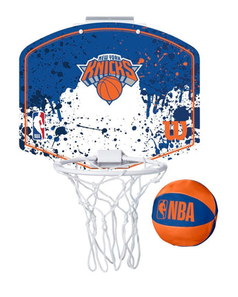 SET MINICANASTA WILSON NBA TEAM MINI HOOP KNICKS 1