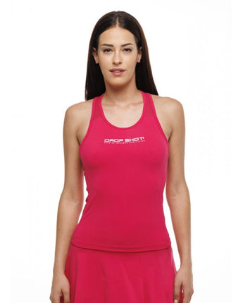 CAMISETA DROP SHOT FAYNA MUJER 1