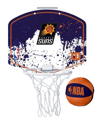 SET MINICANASTA WILSON TEAM MINI HOOP NBA SUNS UNICA