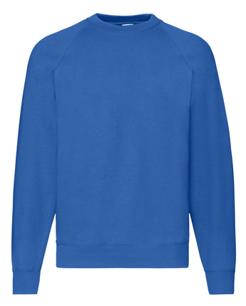 SUDADERA FRUIT OF THE LOOM CLASSIC RAGLAN ADULTO 1