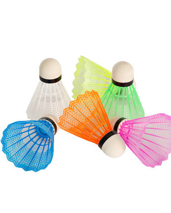 VOLANTES BADMINTON PLÁSTICO 6UDS 2