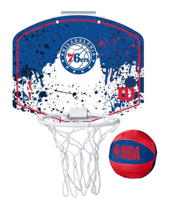 SET MINICANASTA WILSON NBA TEAM MINI HOOP 76ERS 1